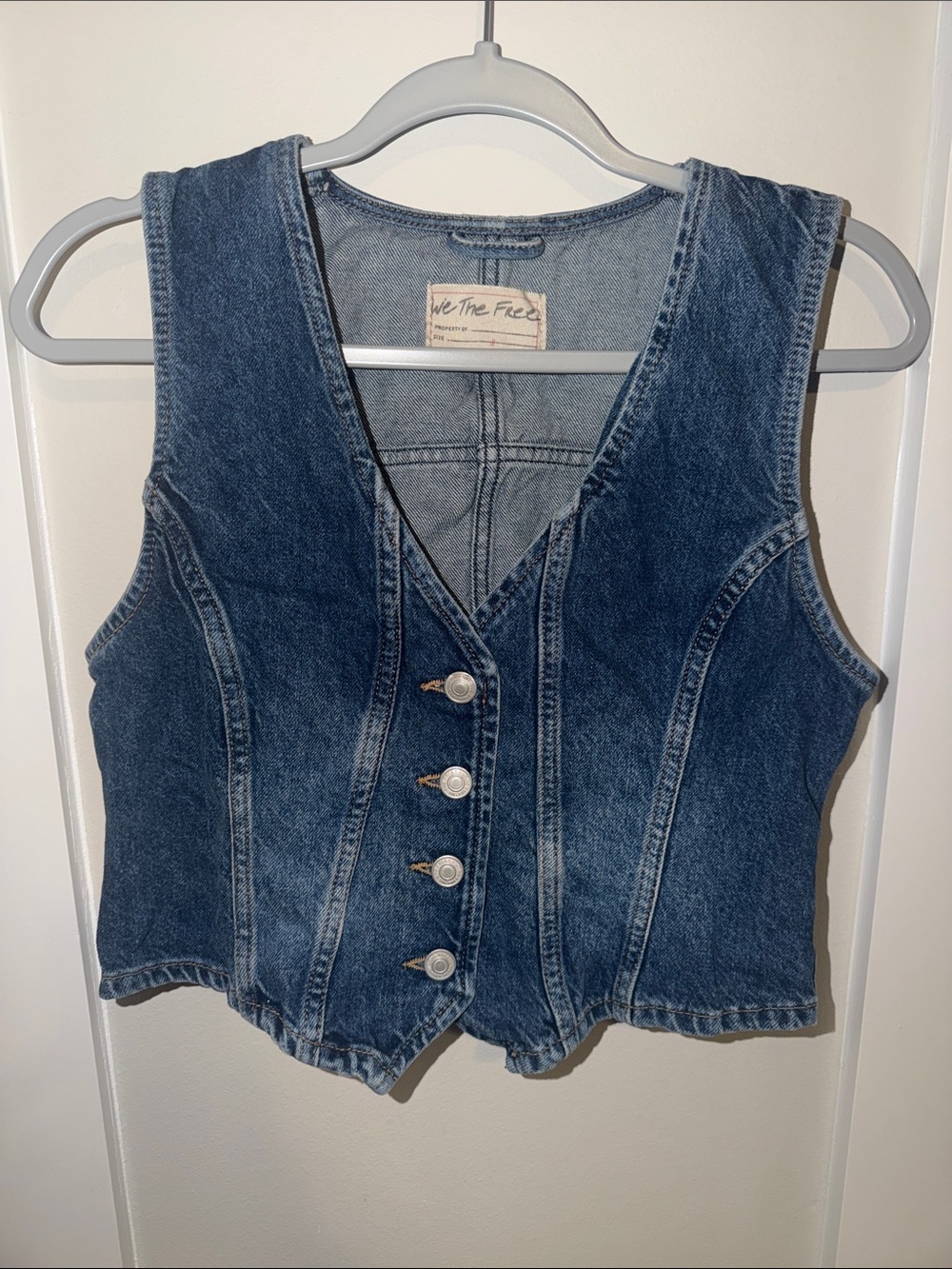 Free People Jean Vest